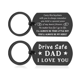 VivaJoy Dad Gifts, Graduation Gifts, Birthday Fathers Day Gift, Teacher Gifts, Gift for Teachers, Stainless Steel Keychain (Dad Gifts)