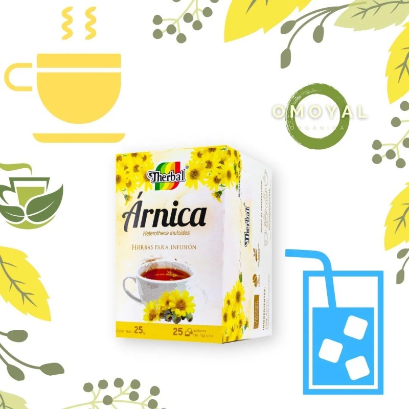 Té De Arnica (25 Sobres) Therbal / Infusión X6 Piezas