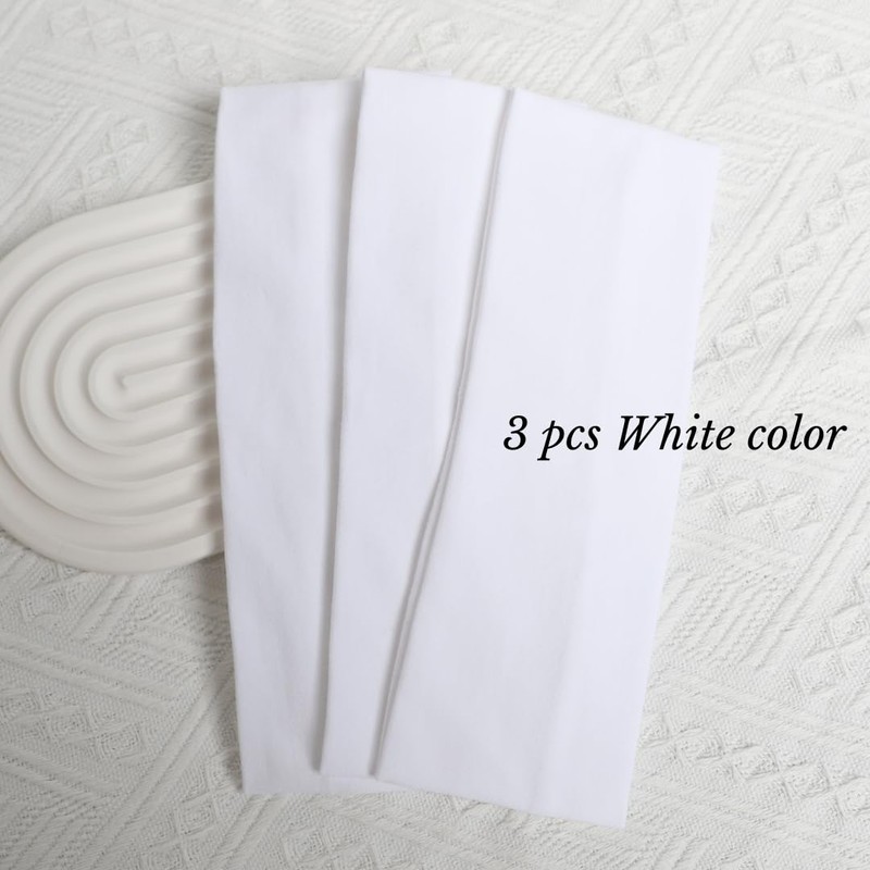 Headbands for Women 3PCS Non Slip Sports Headband Soft Cotton