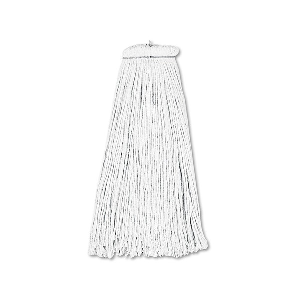 Boardwalk BWK716REA 16 oz. Rayon Cut-End Lie-Flat Wet Mop Head