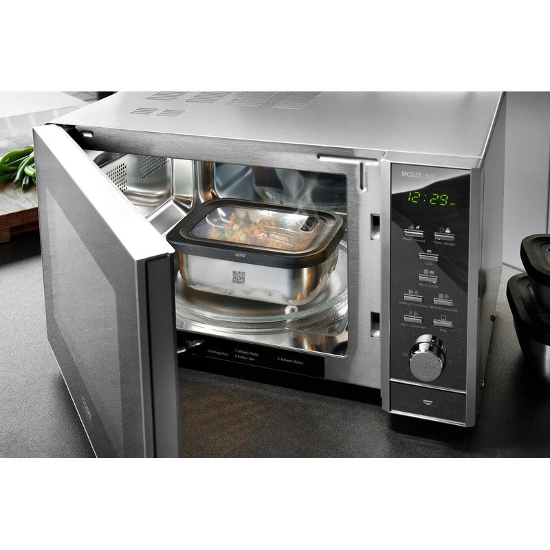 GEFU Provido Food Storage Container, 2,600 ml, Rectangular, Cold and