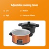 Toastmaster 4-Quart Digital Slow Cooker with Locking Lid - Food