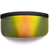 zeroUV Visor Sunglasses for Men and Women, Futuristic Face Shield