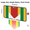 2F22E Extended Baseball Home Plate Mat, Big Highlights for Pitching