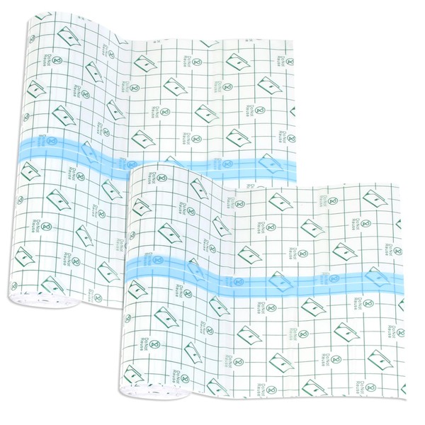 TNJPSEK 2 Roll Tattoo Aftercare Waterproof Bandage, Transparent Second Skin