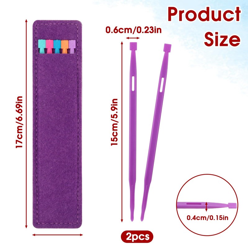 2pcs That Purple Thang Sewing Tools, Quilting Supplies for Sewing