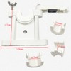 Boat Antenna Upper Stand Off Bracket for High-dB VHF &
