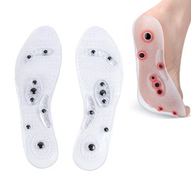 EUYKQNOI Magnetische Einlegesohlen, Orthopädische Einlegesohlen, Akupressur Einlegesohlen, Massage Einlagen,Einlegesohlen Massage, Abnehmen,Unisex,akupressur sohlen,magnet einlegesohlen,Größe 40-44