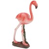 Flamingo Statue Resin Materials Vivid Real Pink Flamingo Ornament for