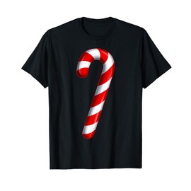 Candy Cane Merry and Bright Red and White Candy Costume T-Shirt
