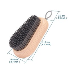 3 Pack Laundry Brush, High Quality Soft Laundry Brush, Scrubbing Brush, Easy Grip Household Cleaning Brushes (3 Colors)
