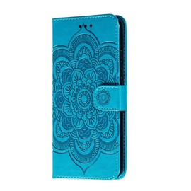shingtomua for Oppo A5 Pro Case Wallet with Card Holder Kickstand Magnetic Soft Leather Flip Fold Case for Oppo A5 Pro Cover (Blue)
