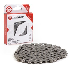 Clarks Cycle Systems Standard Chain, Silver, 11 Speed, Fits All Major Derailleur Systems