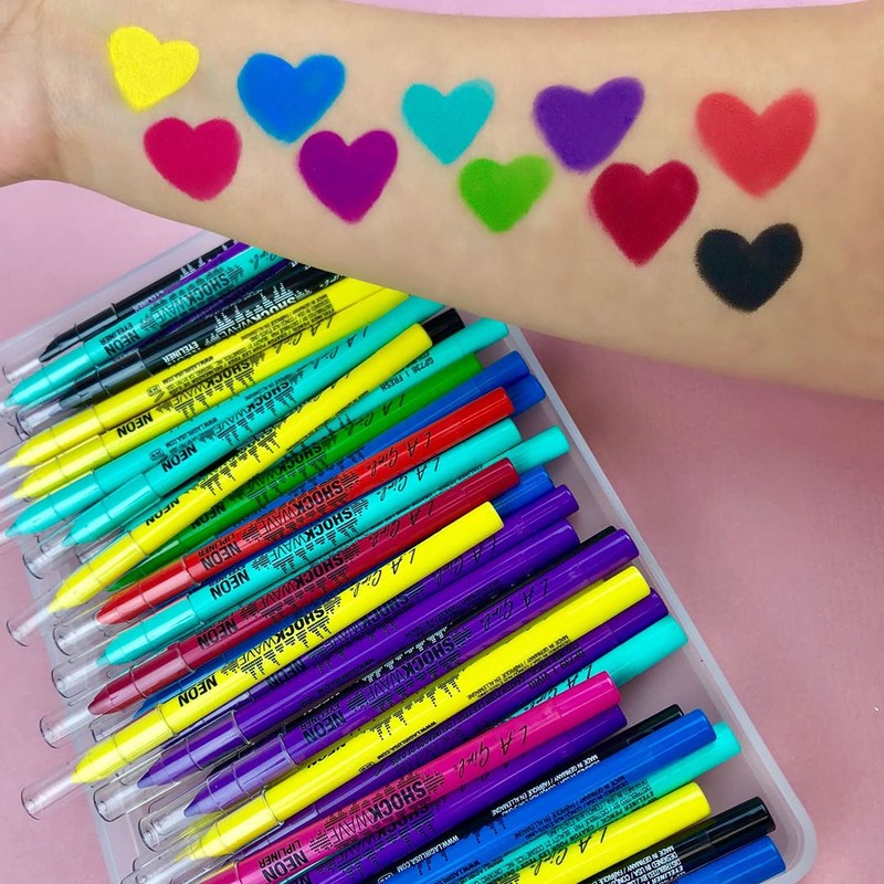 L.A. Girl Shockwave Neon Eyeliner, Electric, 0.04 oz.