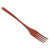 Wooden Fork Long Handle Kitchen Utensil Ergonomic Mixing Tool for