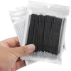 200 varillas de rímel para pestañas, hisopos desechables con microcepillos