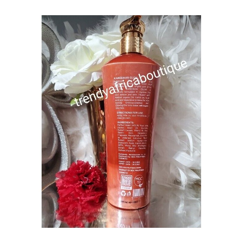 mgc Kareebian Glow Xtra Whitening & Texturising Body Lotion 99.9