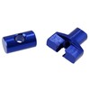 Brake Rod Nut Aluminium Anodized Blue for Simson S50, S51,
