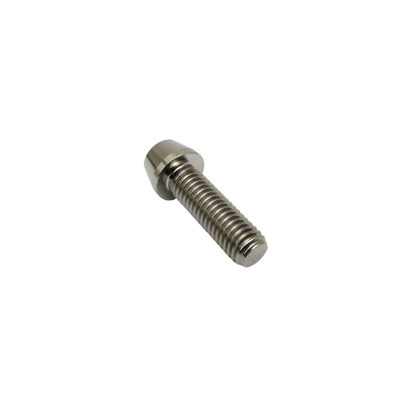 RISON Titanium Bolts M6 x 1.0 x 22 mm Conical