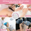 FFKJDM Half Moon Light for Nail Desk - 29-inch LED