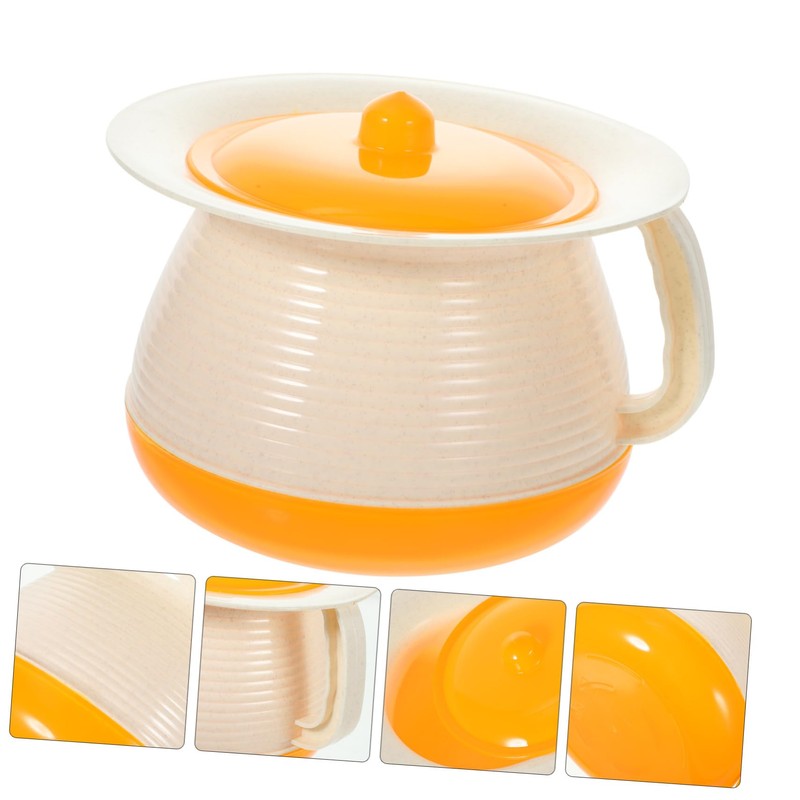 KOMBIUDA Portable Urine Pot Durable Household Spittoon for Men Women