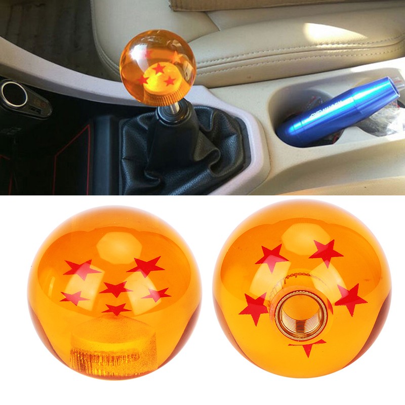 Car Ball Gear Shift Knob Shifter Lever Handle with Adapter
