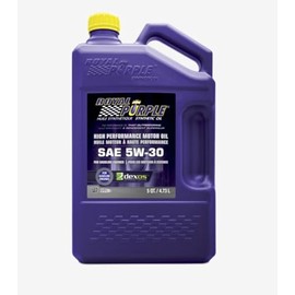 Royal Purple Oil Sae 5W-30; Synthetic; 5 Quart Bottle; Single
