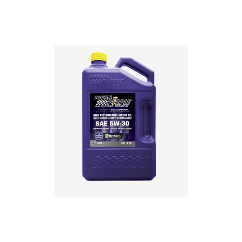 Royal Purple Oil Sae 5W-30; Synthetic; 5 Quart Bottle; Single