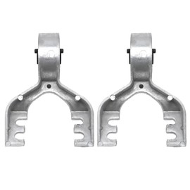 DUZFOREI Tailpipe Mount Brackets CV6Z-5K291-K, Replacement for Ford Escape Muffler 2013-2019, Exhaust Hanger Bracket, Replace CV6Z5K291K, CV615A261AB, 1805663 2Pcs