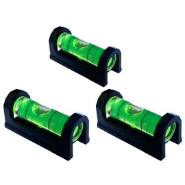 Taskar 3 Pack Mini Magnetic Spirit Level 37mm for TV Mounts Etc