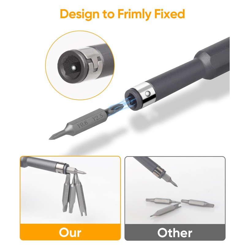 Agaritek Professional 48-in-1 Precision Screwdriver Set, Mini Repair Tool Kit