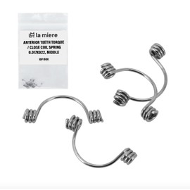 Tooth Model Torque Spring Small Middle Big Stainless Steel 10P/Bag (Middle, 0.017X0.025)