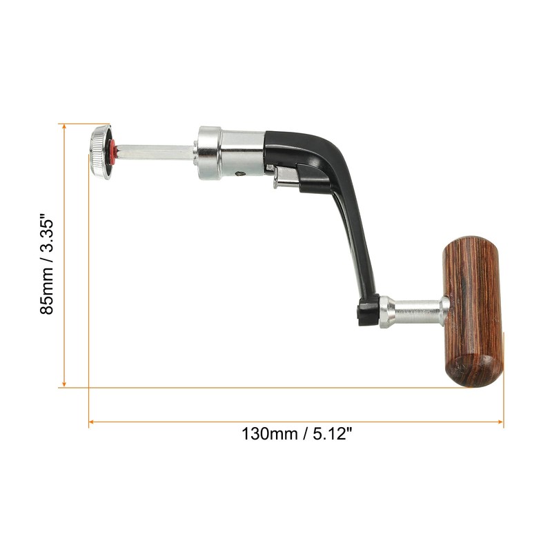 PATIKIL Fishing Reel Handle Replacement Crank Rock Arm Rotary Knob