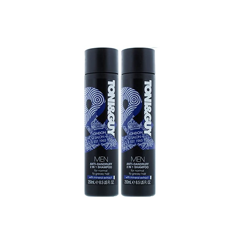 Toni & Guy Men 2 in 1 Anti Dandruff Shampoo