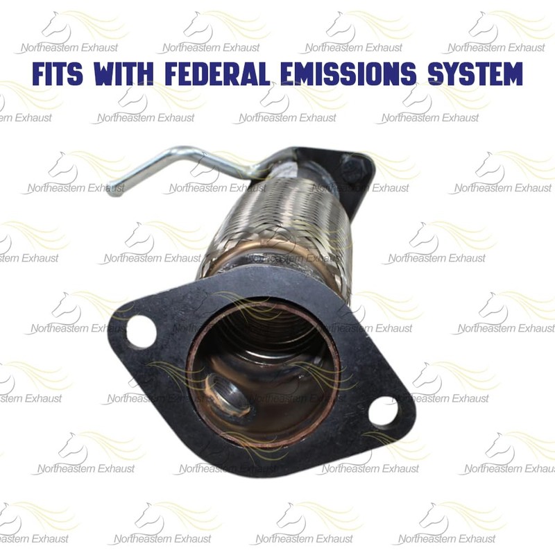Northeastern Exhaust | Stainless Steel Exhaust Front Flex Pipe Compatible