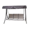3-Person Sling Swing Replacement Canopy Beige