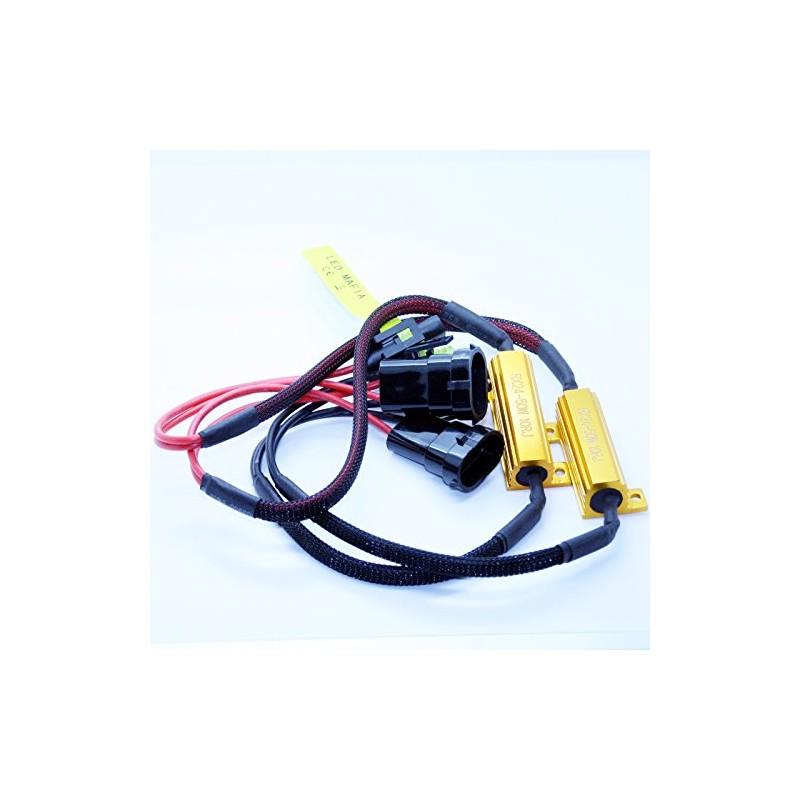 2x H8 / H11 Load Resistors 50 Watt 10 Ohm