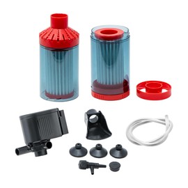 Aquatop Forza Polishing Micron Filter for Large Aquariums - 500 GPH, Crystal Clear Water, Powerful Filtration for Freshwater & Saltwater Tanks, PM-500