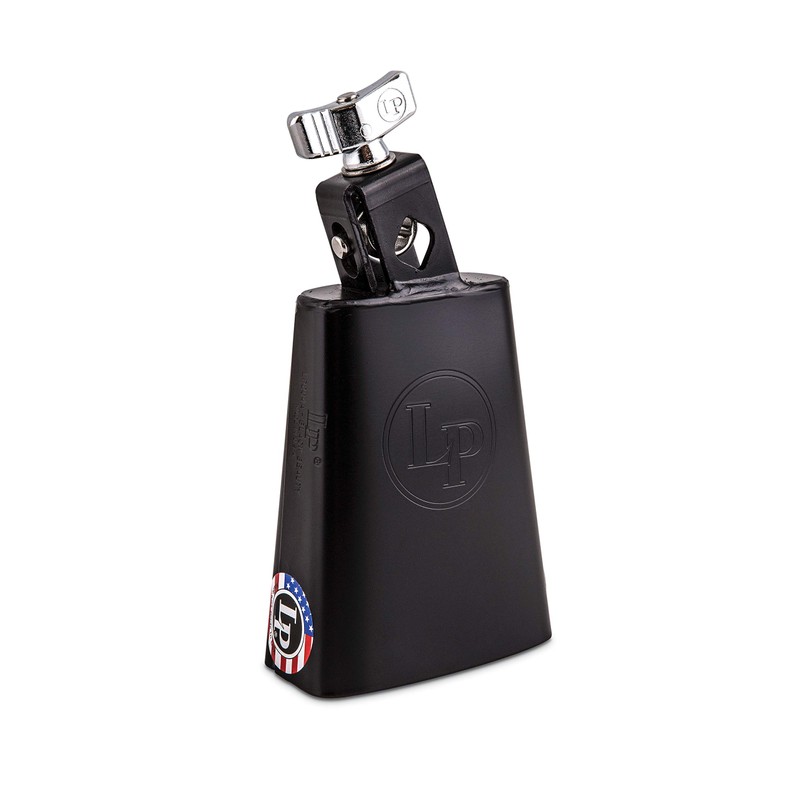 Latin Percussion Cencerro, negro, 5 pulgadas (LP204AN)