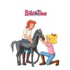 Spreadshirt Bibi And Tina Cuddle With Sweet Foal Felix Sticker,
