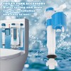 1 Pcs Toilet Fill Valve Bottom Entry, Can be Quickly