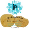Sea Pearls Plus- Extra Large & Firm Reusable Sea Sponges-