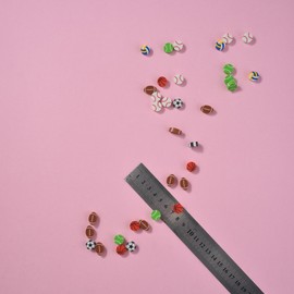 300 PCS Mini Fun Balls Erasers for Kids Bulk,Cute Assorted Novelty Pencil Erasers Desk Pets for Kids Party Favors School Student Prizes Gift (300Ball)