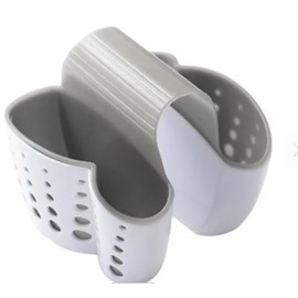 Hebrone Kitchen Sink Caddy Sponge Holder, Plastic Sink Organizer for Brushes & Kitchen Sponges.