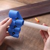 AIMALL Precision Deburring Pipe and Depth Gauge Tool, Multifunctional Blue