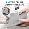 Zulay 2-Pack 9"x12" Silicone Trivets for Hot Pots & Pans