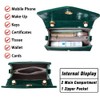 YDSIII Green Top-Handle Handbag Mini Purse for Women Crossbody Bag