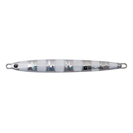 Palms MG-530 SCL-40 Metal Jig, Slow Bratt Cast, Long, 4.5 inches (115 mm), 1.4 oz (40 g), Zebra Glow