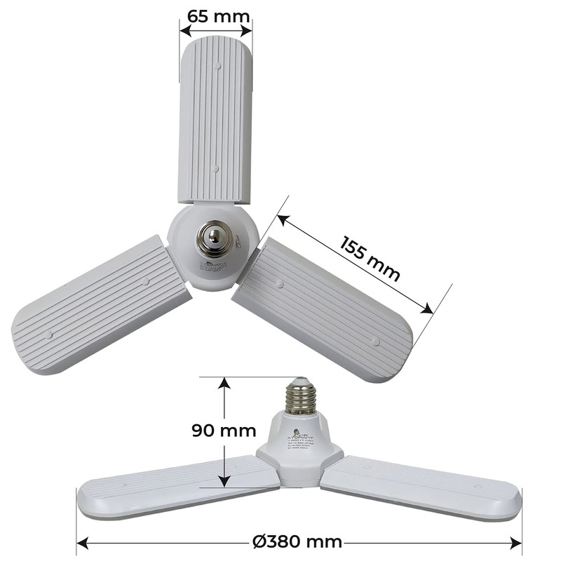 LED ATOMANT LED E27 35 W foldable cool white (6500