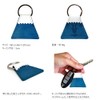 Agility affa Fuji Key Chain Genuine Leather FUJIYAMA mt.fuji Genuine